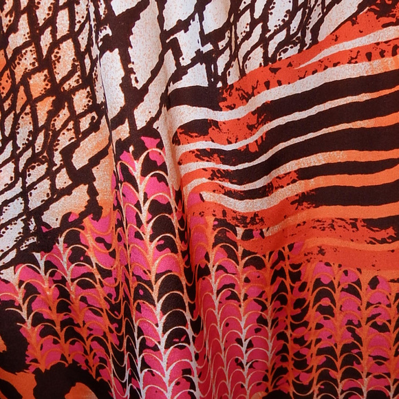 $5.00 Cato - 14 Animal Print Orange Pink and brown - Picture 4 of 8